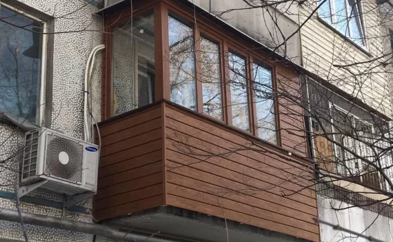 Отделка балконов сайдингом Отделка балконов сайдингом